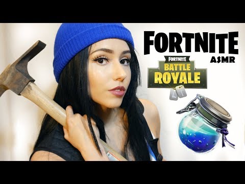 ASMR FORTNITE ROLEPLAY 🔫 part. II  (Whispering, tapping, sks, fabric, sounds)