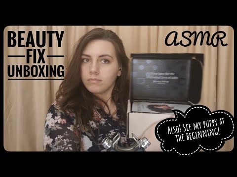 November Beauty Fix Unboxing ASMR