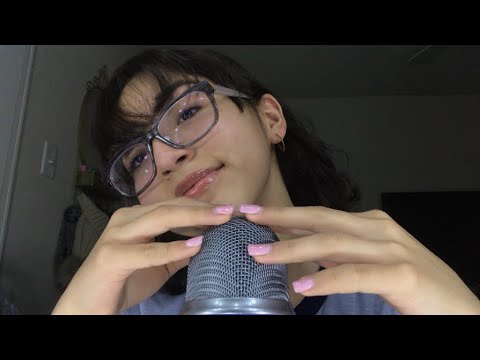 [ASMR] Mic Scratching + Tsk Sk Mouth Sounds +Tapping❣️✨