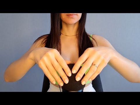 ASMR Fast & Aggressive Mic Massage,  Mic Scratching and Tapping