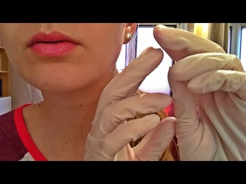 ASMR ♥ Ear Cupping w/ Rubber Gloves, sksk, Hand Movements