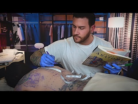 ASMR Medical Student Practices Anatomy | Realistic Drawing & Explanation