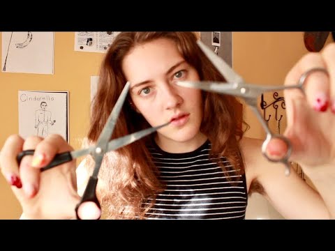 ASMR Negative Energy Removal (Trimming, Plucking, Positive Affirmations)