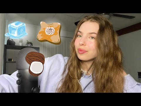 Asmr frosted, toasted, coconut (and more of your favs tingly trigger words)