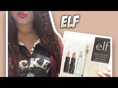 ASMR Makeup Show And Tell  (Elf Cosmetics Lip Collection) ❤︎