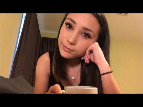ASMR Friend Helps You Fall Asleep In Bed & Positive Affirmations