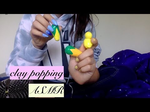 clay popping ASMR