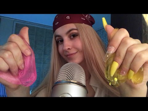 Asmr 100 triggers in one minute⭐️