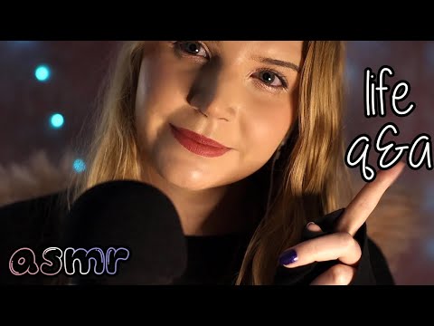 asmr | 40 questions about life