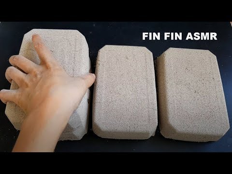 ASMR : Soft Sand+Cement Blocks Crumbles #163