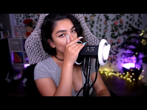 ASMR | Soothing Ear Eating (3Dio Tapping, Kisses, Ear Massage)