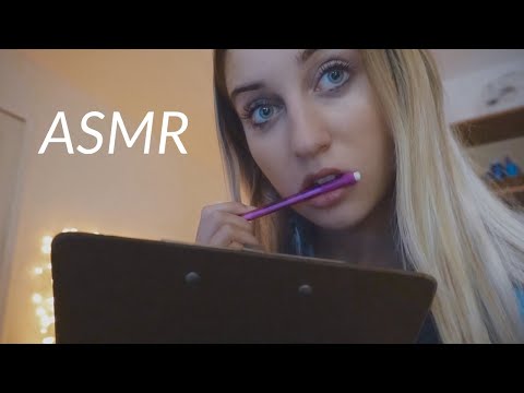 ASMR DRAWING YOU // ROLE PLAY