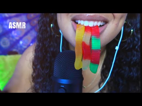 ASMR | Relaxing Candy Eating Sounds 🍬 Candy ASMR (Gummies)