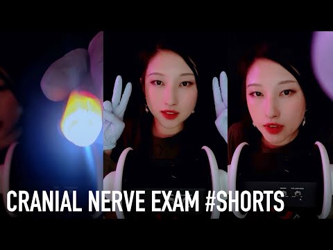 ASMR Cranial Nerve Exam Roleplay #Shorts