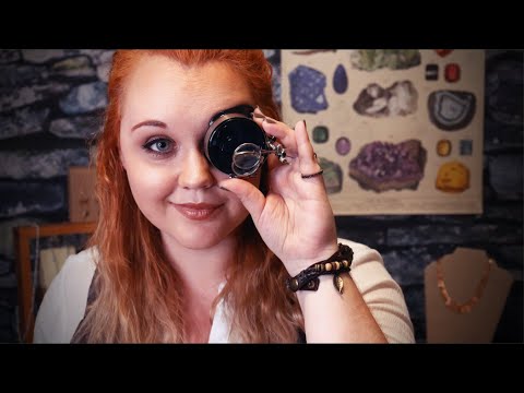 ASMR Fantasy | Jewelry Shop Roleplay | Medieval Shopping