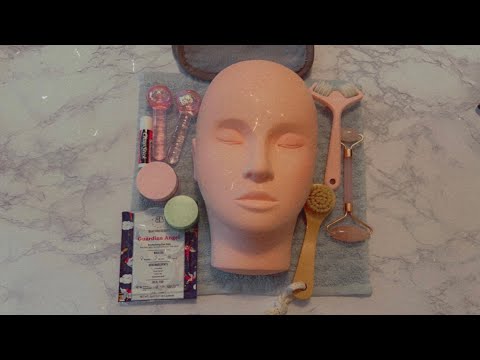 ASMR| Spa roleplay: Facial treatment- lots of tools for relaxation