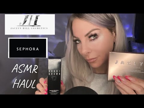 ASMR • Sephora Haul • Gentle Whispering & Tapping Sounds • Jaclyn Cosmetics