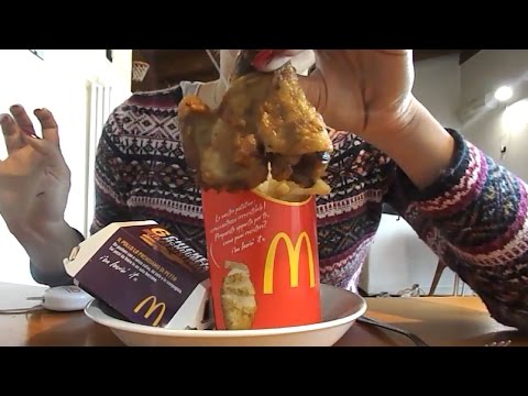 ASMR Eating Chicken and Fries McDonald's | Eating Sounds