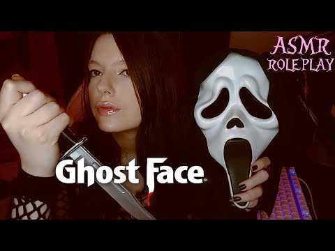ASMR Roleplay | Ghostface Is Your Ex-Girlfriend (whispers & voice filter)
