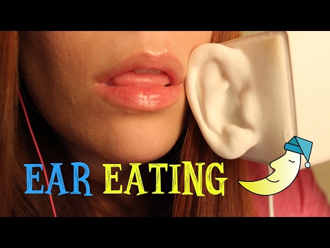ASMR ☾ Ear Eating, Licking & Mouth Cupping  ~ Binaural and Intense Mouth Sounds - No talking