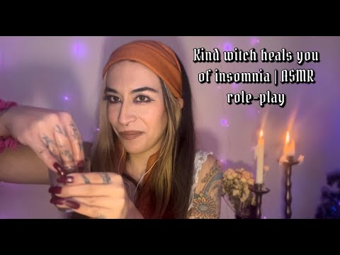 Kind Earth & Dream Witch heals you of insomnia using Elixir made just for you | ASMR Roleplay