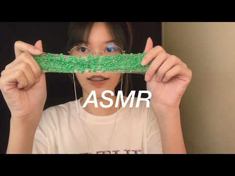 ASMR Thai Whispering / Making Slime D.I.Y มาทำสไลม์กันนนน ( part 2 )