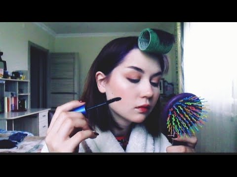 АСМР|МОЙ макияж |полуразборчивая речь|My makeup