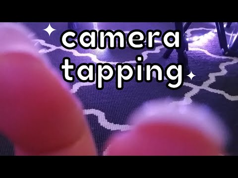 ASMR Lo-Fi Camera Tapping and Gentle Hand Movements - No Talking