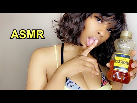 ASMR | Extra Friday Honey Finger Licking / Sucking | Crishhh Donna