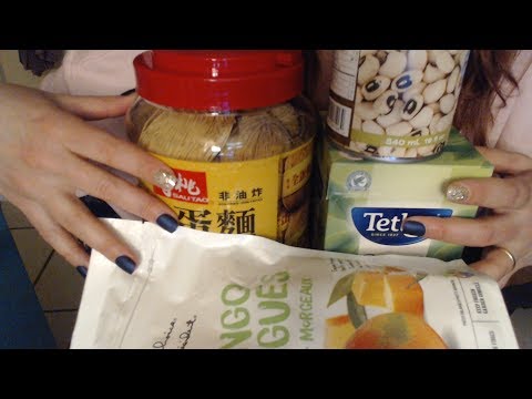 Instant Tingles ASMR Grocery Store Role Play ~ Baggin up YOUR GOODIES!