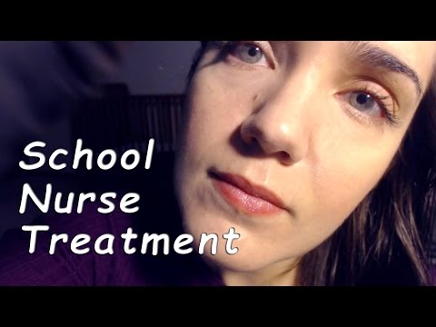 ASMR School Nurse - Treating You From Bully Attack