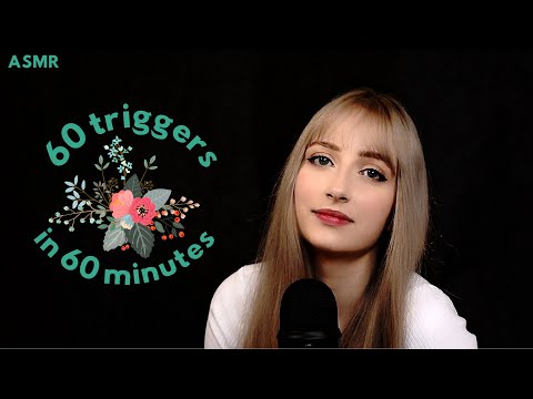 ASMR│60 Triggers in 60 Minutes