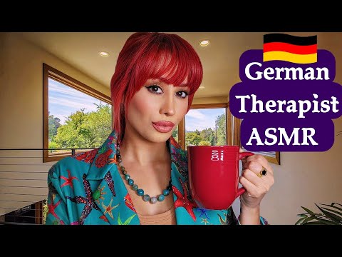 🇩🇪👩🏻‍🦰German Therapist ASMR●Roleplay●Personal Attention●Soft-spoken●comforting