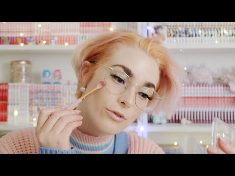 [ASMR] Japanese Inspired Makeup Application, Soft & Cozy | For Sleep, Anxiety & Relaxation
