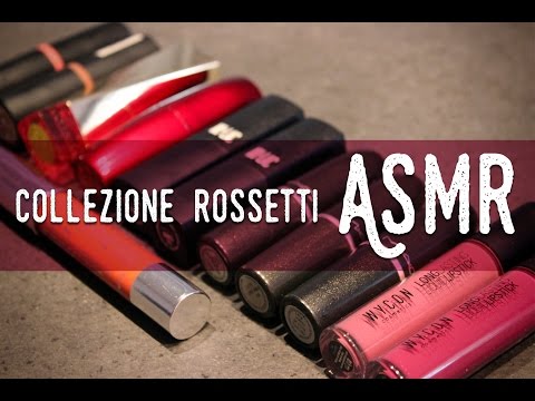 (HQ) ASMR ita - Whispering Show and Tell (Collezione di Rossetti)