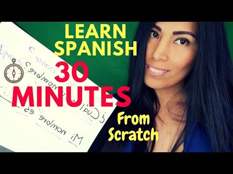 [ASMR] Learn in 30 MIMUTES |Spanish Lessons Roleplay 🇵🇪 📝  asmr español soft spoken mouth sounds