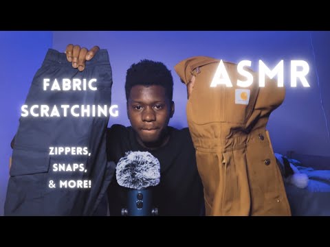 ￼ASMR Fabric Scratching for Sleep and Relaxation #asmr