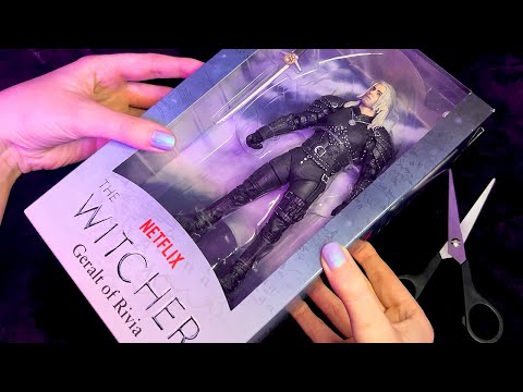 ASMR The Witcher Figure Unboxing (Whispered)