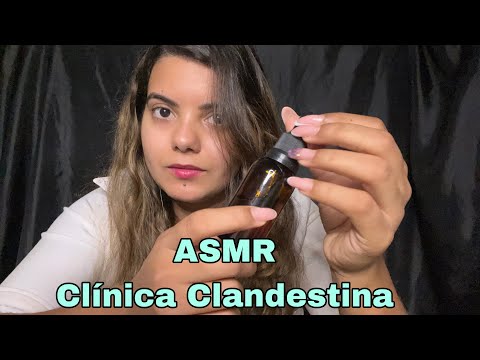 ASMR Clínica Clandestina: Exame dos NERVOS CRANIANOS