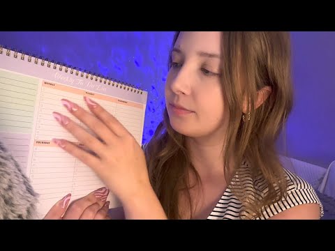 ASMR | Clicky Clacky Nail Sounds for Sleep! 💤tapping, scratching, whispers💤