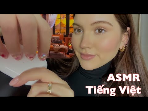 ASMR âm thanh gõ cho bạn dễ ngủ | Tapping triggers (asmr vietnam)