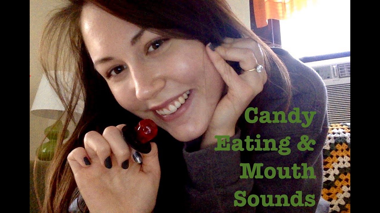 lollipop candy + mouth sounds asmr 🌼 [very little talking]