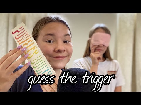 Guess the trigger with my friend-(NOT FOR ASMR PURPOSES)~annaASMR