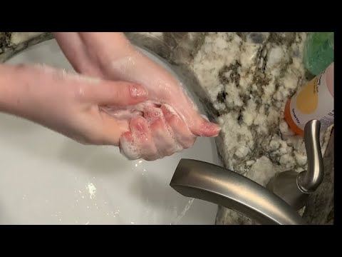 ASMR Corona Virus Hand washing video 🦠