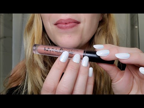 ASMR - Lipgloss Application & Mouth Sounds 💋💄 (Tutorial)