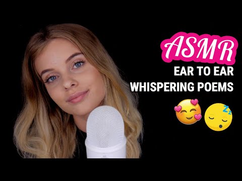 ASMR Ear To Ear Whispering Poems