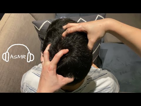 ASMR⚡️Fast scalp scratching! (LOFI)