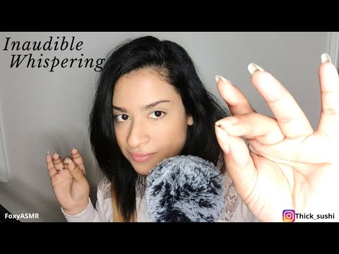 ASMR Inaudible Whispers With Hand Movements