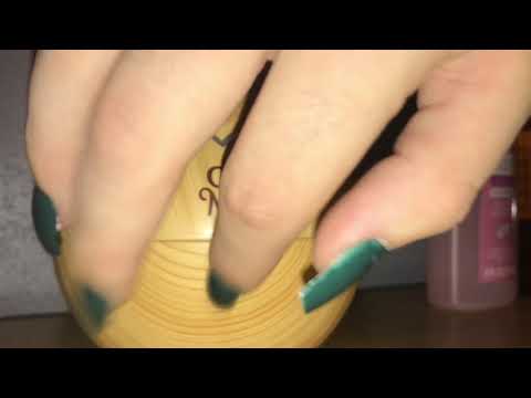 ASMR Tapping On Plastic Ball Some Scratching