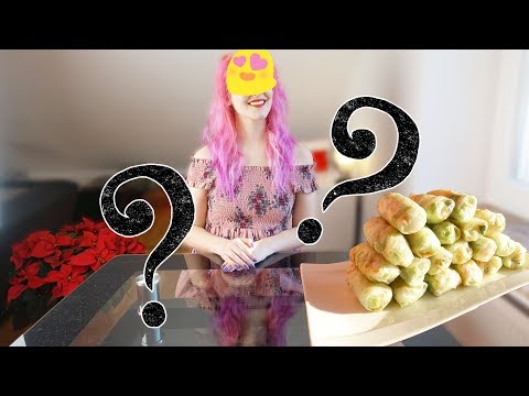 The BIG Face Reveal + Q&A Mukbang feat. Summer Rolls | 150k Subs